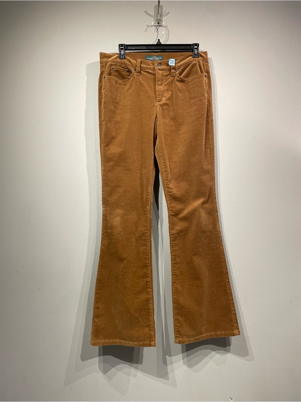 Ralph Lauren Camel Brown Corduroy Flared Pants size 6